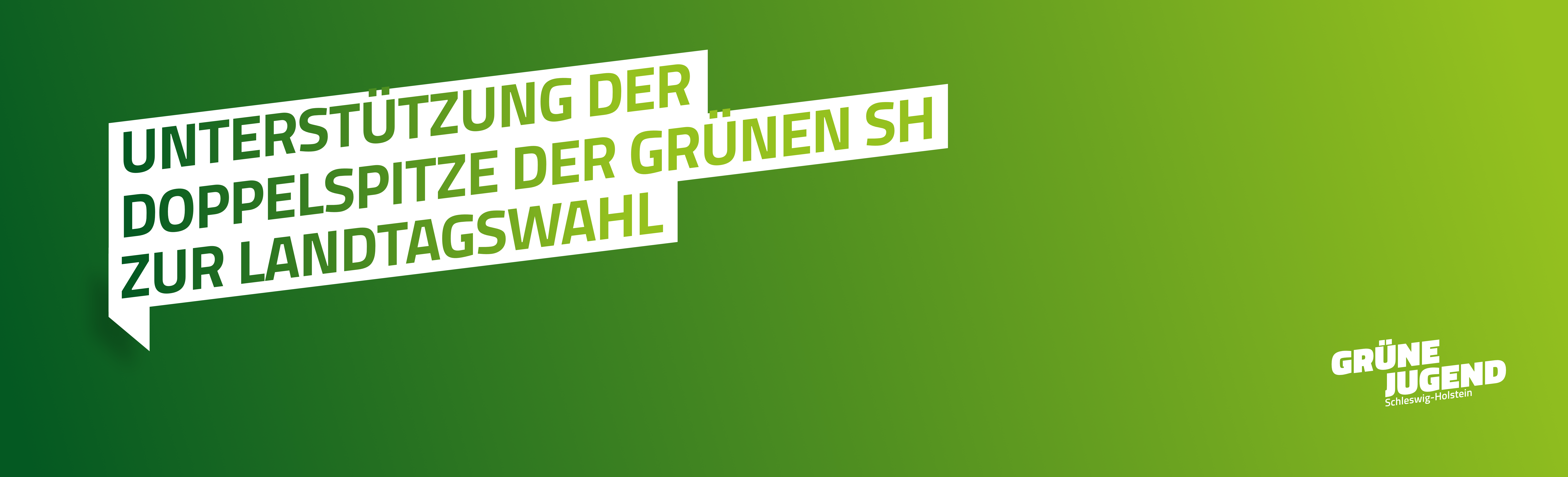 Grüne Jugend Schleswig-Holstein unterstützt Doppelspitze der Grünen SH zur Landtagswahl!