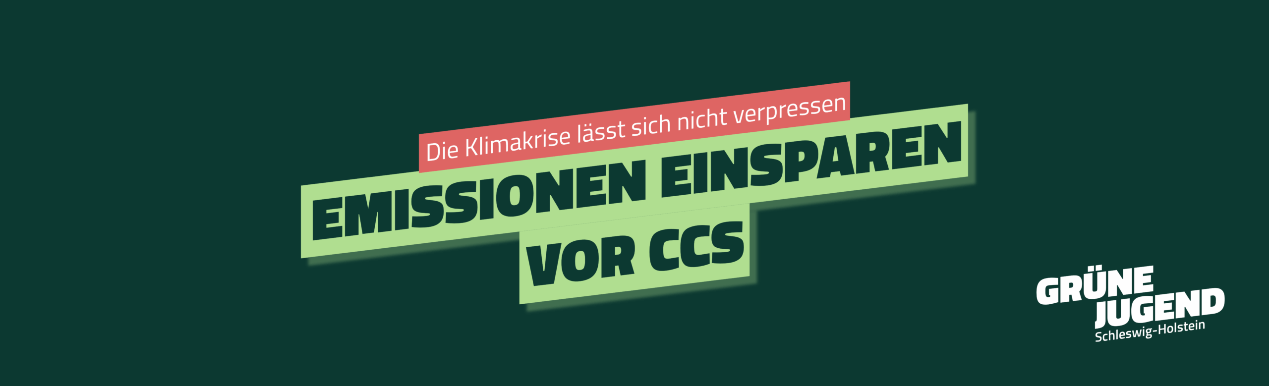 Die Klimakrise lässt sich nicht verpressen. Emissionen einsparen vor CCS.