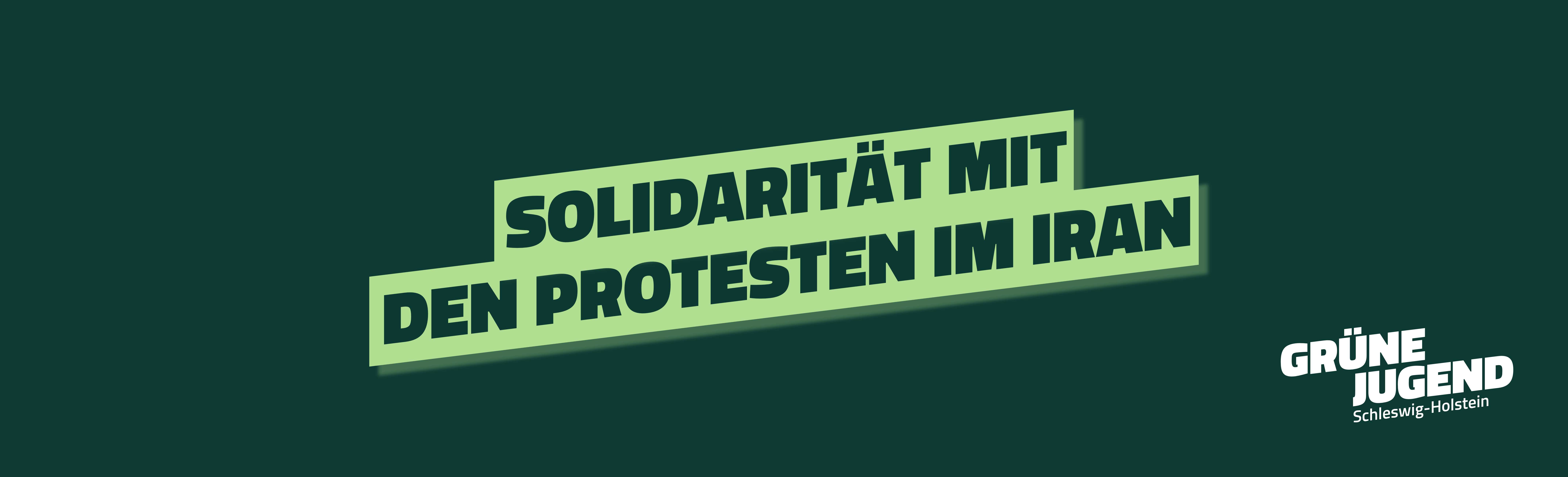 Solidarität mit den Protesten im Iran