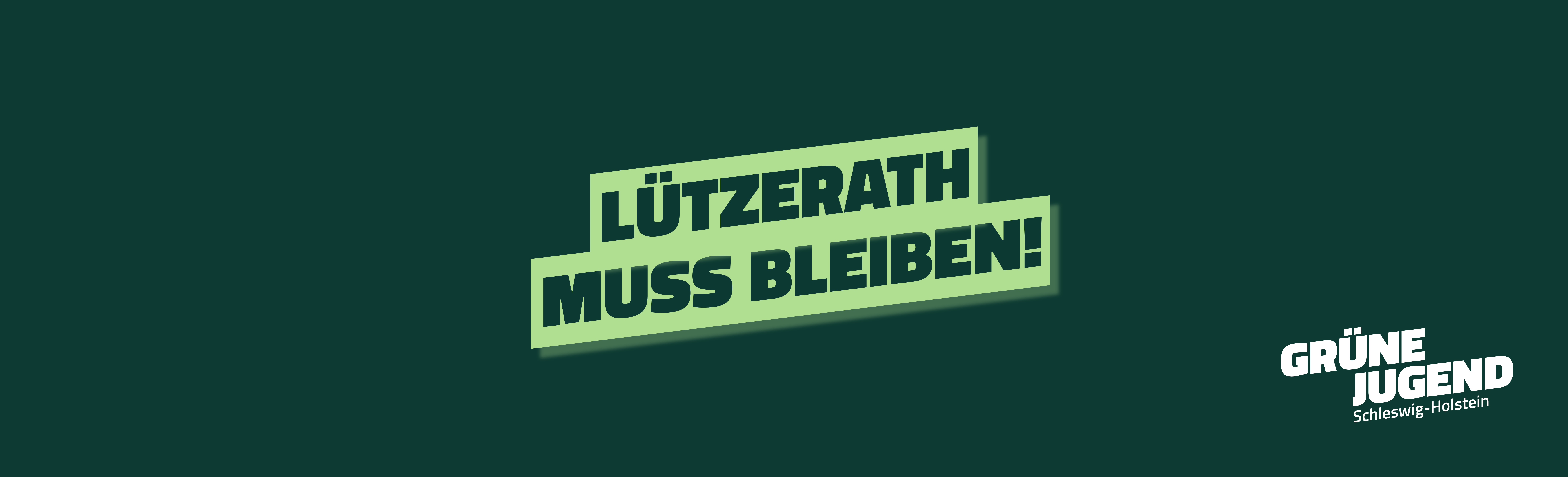 Für das Einhalten des 1,5 Grad-Limits und konsequente Grüne Politik: Lützerath muss bleiben!