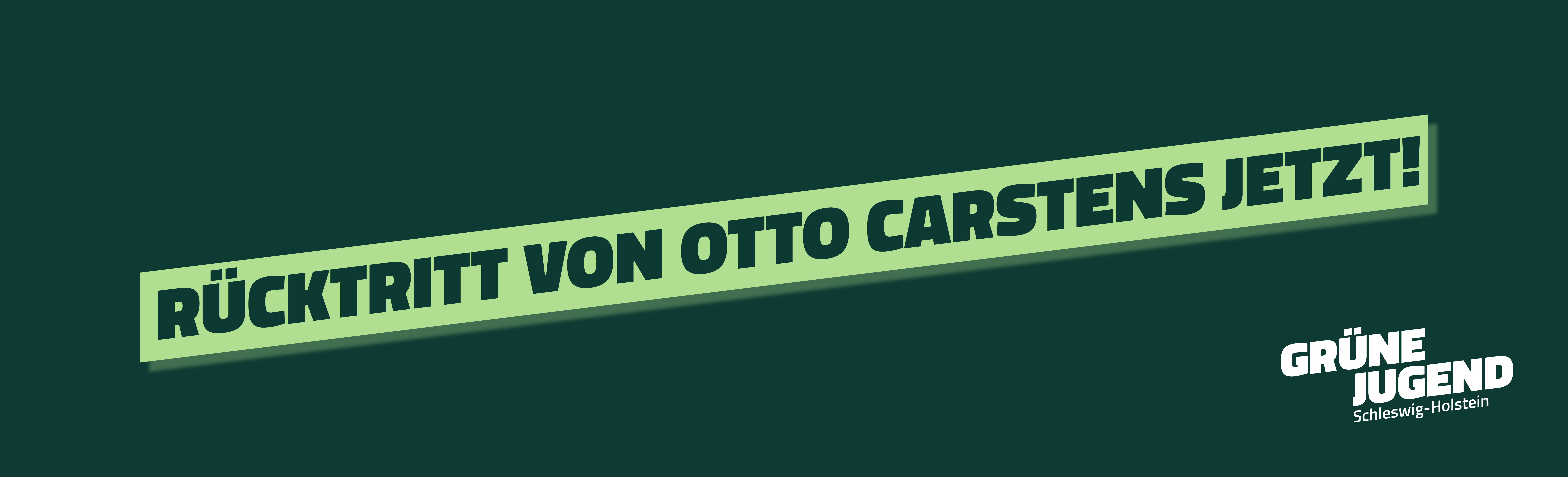 Rücktritt von Otto Carstens jetzt!