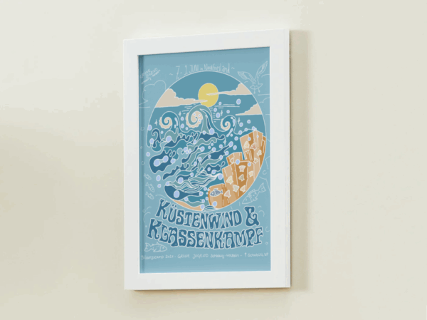 Küstenwind & Klassenkampf - Plakat Bildungscamp 2025 – Bild 4