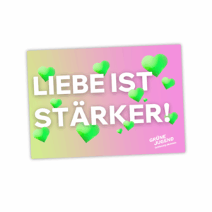 Sticker: Liebe ist stärker